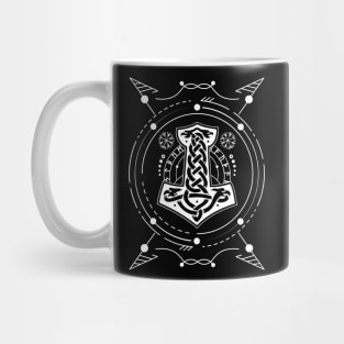 Mjolnir - The Hammer of Thor | Norse Pagan Symbol Mug